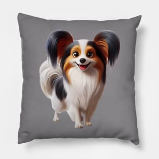 Papillon Dog Pillow