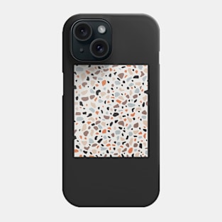 Terrazzo, Abstract print, Retro, Mid century art Phone Case