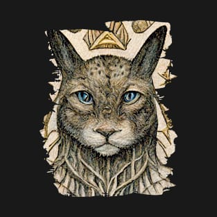 Animals from the forest_lynx T-Shirt