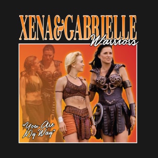 Xena & Gabrielle Retro T-Shirt