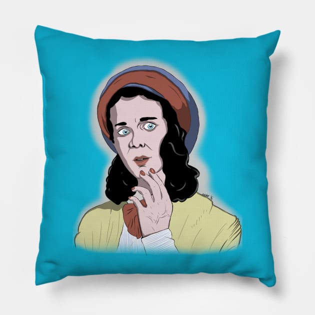 Aunt Martha - Sleepaway Camp Pillow by DuddyInMotion