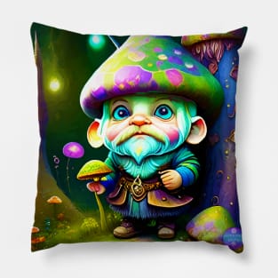 MUSHROOM GNOME Pillow