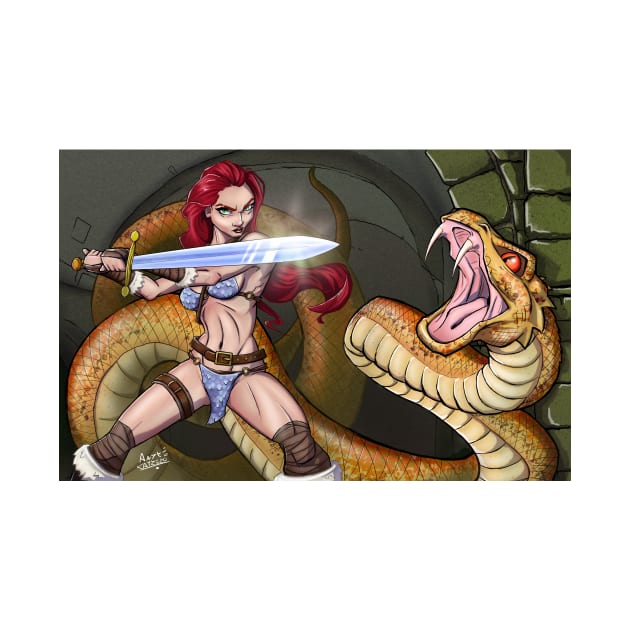 Red Sonja by noturnastudios