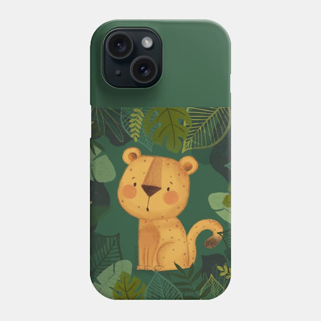 Little Leopard Phone Case by LeFacciotte