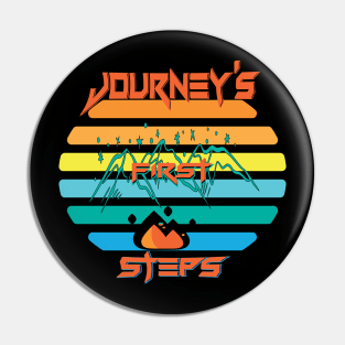 journy's first steps Pin