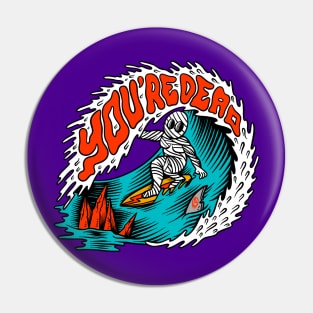 Surfer Mummy Pin