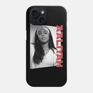 aaliyah classic portrait Phone Case