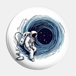 Space Astronaut Pin