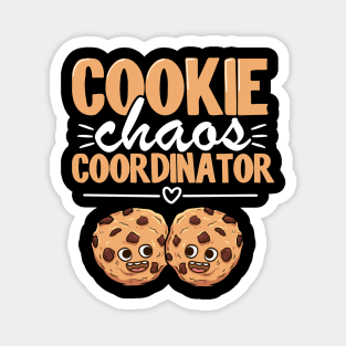 Cookie Chaos Coordinator Funny Scout Cookie Dealer Magnet