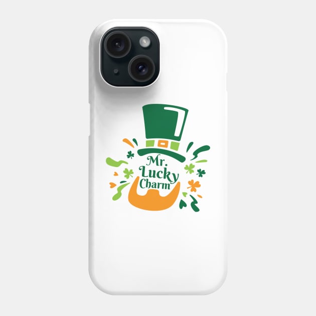 Mister Lucky Charm Phone Case by greenoriginals