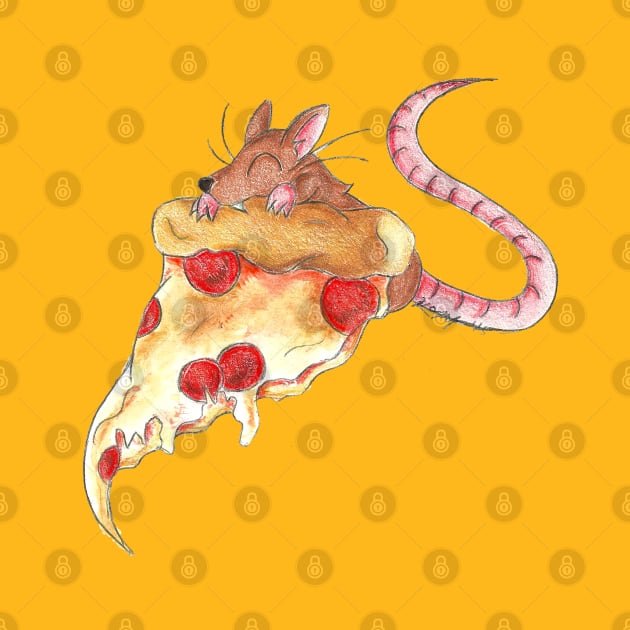 Love that Pizza! by KristenOKeefeArt