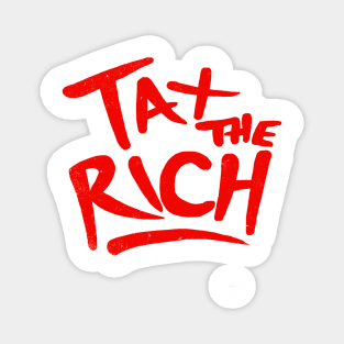 Vintage Tax the Rich Magnet