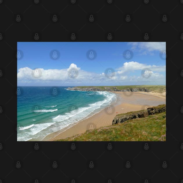 Holywell Beach, Cornwall by Chris Petty