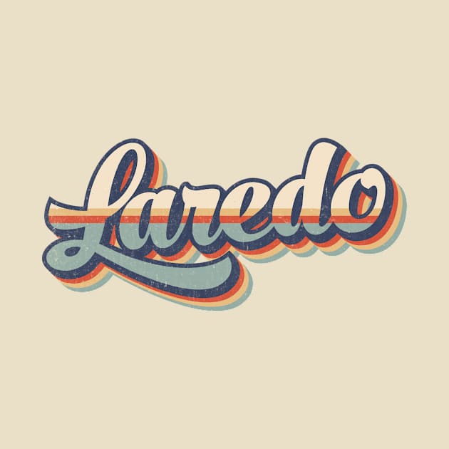 Laredo // Retro Vintage Style by Stacy Peters Art