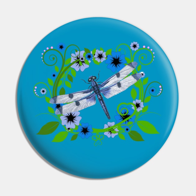 Dragonfly Flowers Pin by letnothingstopyou