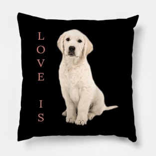 Labrador Retriever Women Men White Lab Dog Mom Pillow