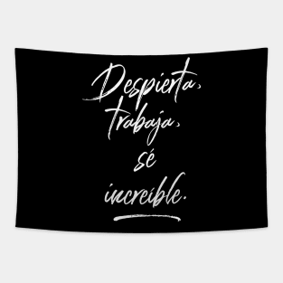 Spanish Español motivational quote Tapestry