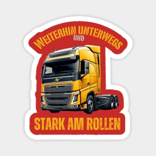 Weiterhin unterwegs und stark am Rollen Magnet