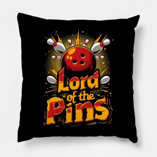 Lord of the Pins - Bowling - Funny Pillow