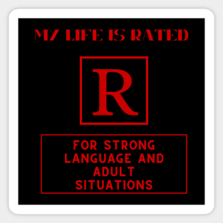 Rated R Stickers for Sale