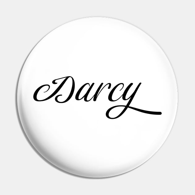 Name Darcy Pin by gulden