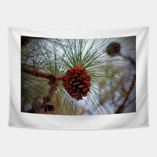 Hanging  Pine Cone Tapestry