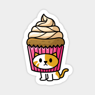 Cupcake Cat Magnet