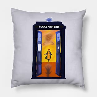 Royal Mystery Across Time and Space Pillow