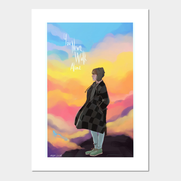You Never Walk Alone Bts Posters And Art Prints Teepublic