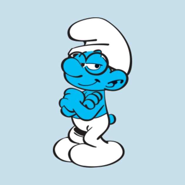 Brainy Smurf - Smurfs - Kids T-Shirt | TeePublic