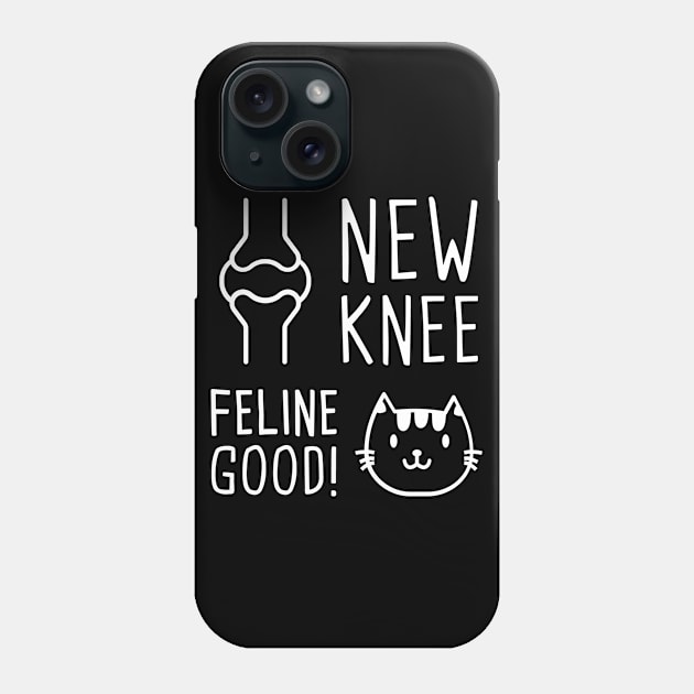 New Knee | Joint Replacement Knee Surgery Phone Case by Wizardmode