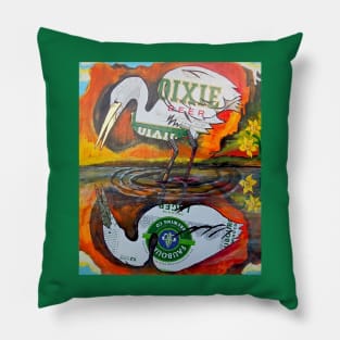 Egret Narcissus, Dixie Brewery to Faubourg Brewery Pillow