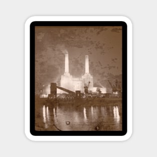 Battersea Power Station 1955 Magnet