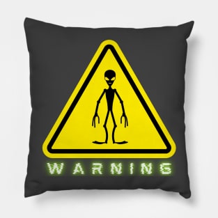 Alien Pizza Eating Pillow