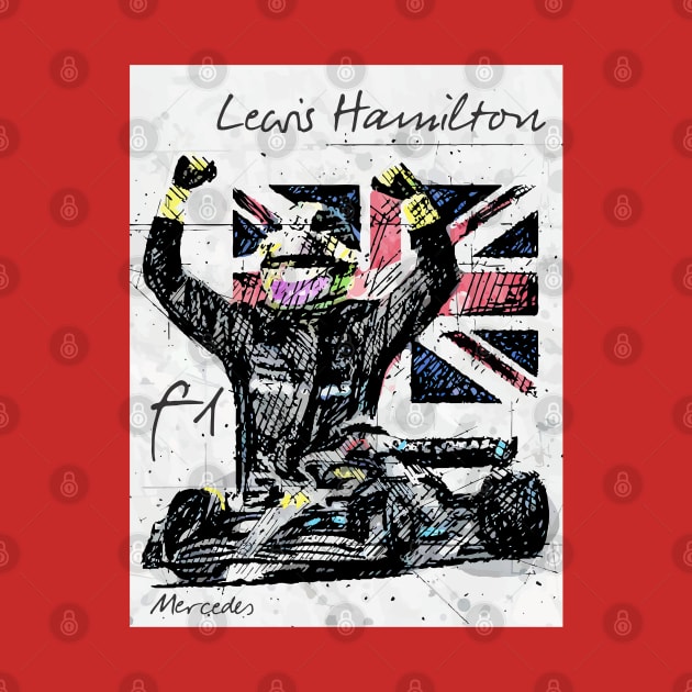 Lewis Hamilton - Mercedes F1 by raaak