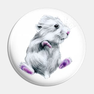 Sweet hamster Pin