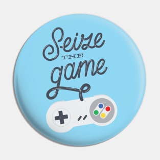 Seize the Game Pin