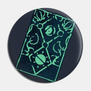 Blacklight Inscryption card Pin