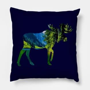 Nature Moose Pillow