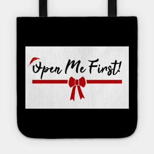 Open Me First Naughty Christmas Gift Tote