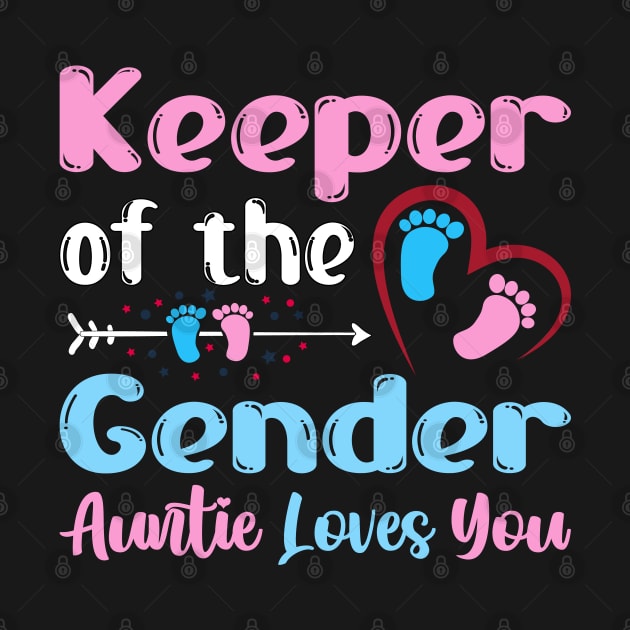 Gender Reveal Baby Announcement Tee Keeper Of The Gender by Sowrav