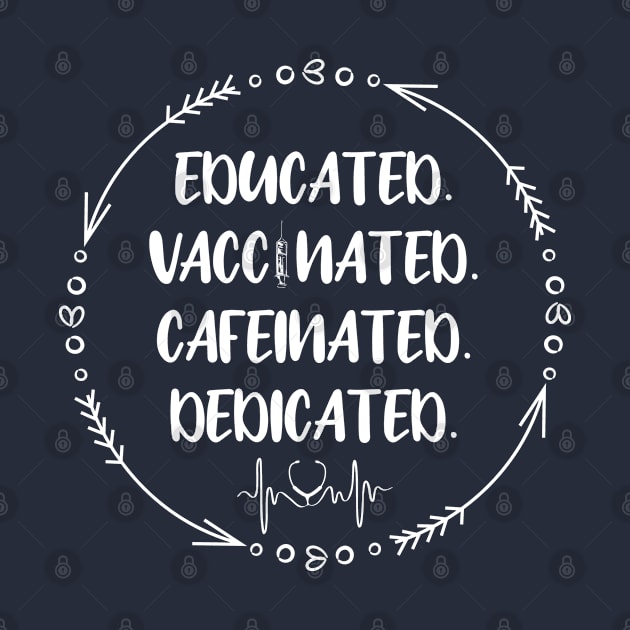 educated vaccinated cafeinated dedicated by bisho2412