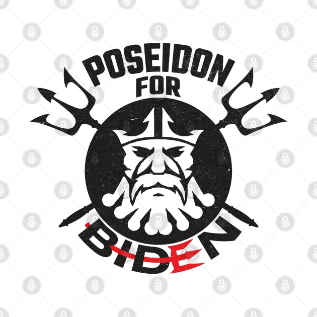 Poseidon For Biden by MZeeDesigns