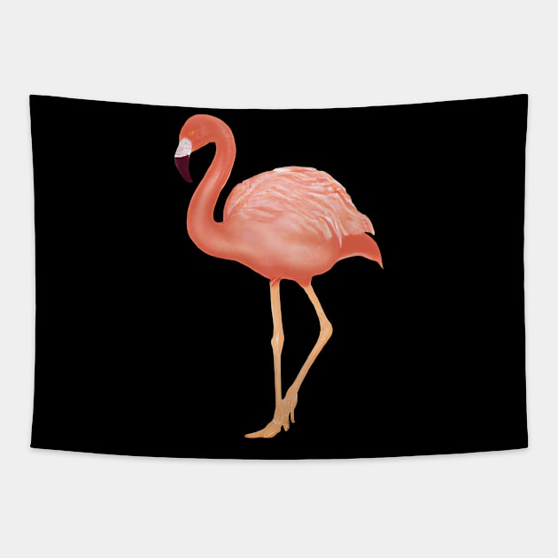 flamingo Tapestry by HBfunshirts