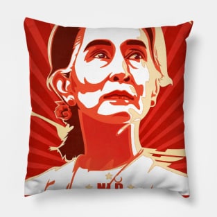 Aung San Suu Kyi Pillow