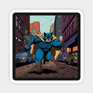 Masked Marvel: Clawed Crusader Sticker Magnet