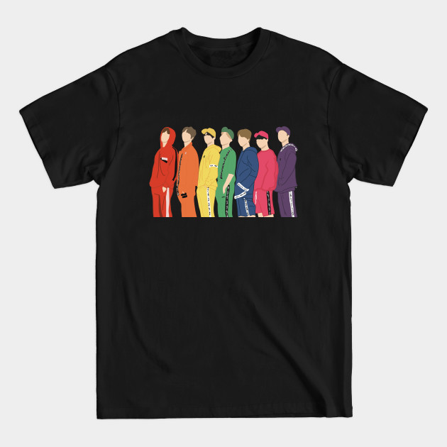 BTS muster rainbow photoshoshoot - Bts - T-Shirt