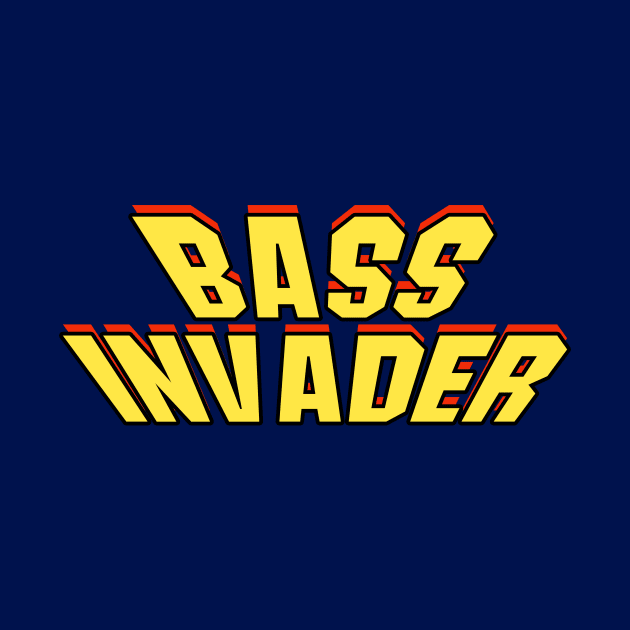 Bass Invader by n23tees