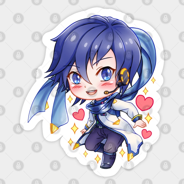 VOCALOID Kaito chibi - Vocaloid - Sticker