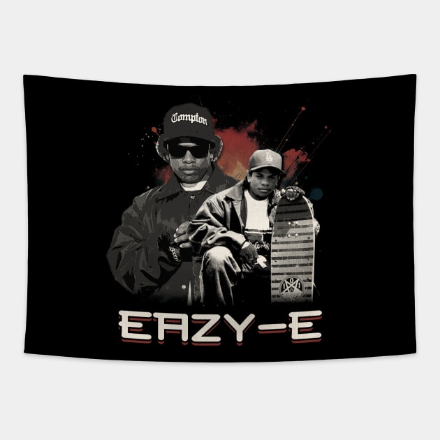 Straight Outta Compton Eazy E's Life In Pictures Tapestry by Super Face